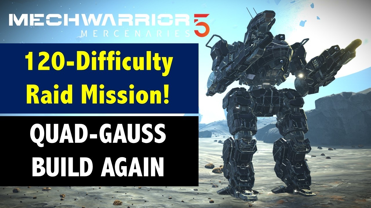 Grotesque Raid Mission Against the Clans With a Favorite Annihilator! (MechWarrior 5 Mercenaries)