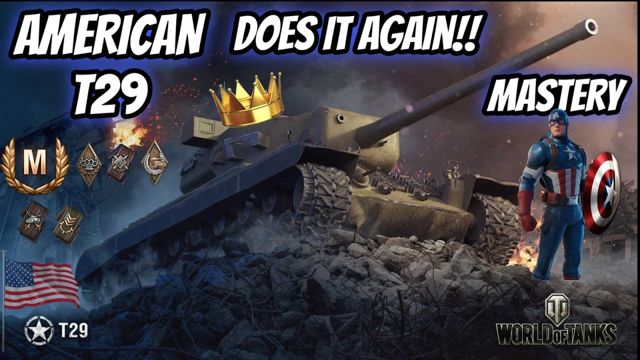 T29 MASTERY| THE DO IT ALL MONSTER AT TIER 7 | WORLD OF TANKS | 4.2K dmg,2 frags, 1713 exp