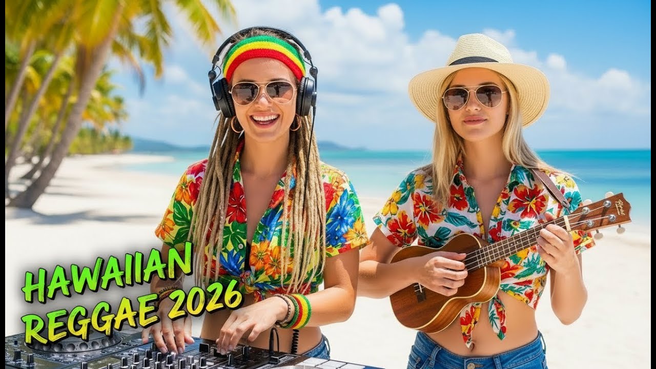 Tropical Paradise 🌺 Hawaiian Reggae Vibes 2026 | Chill Island Music