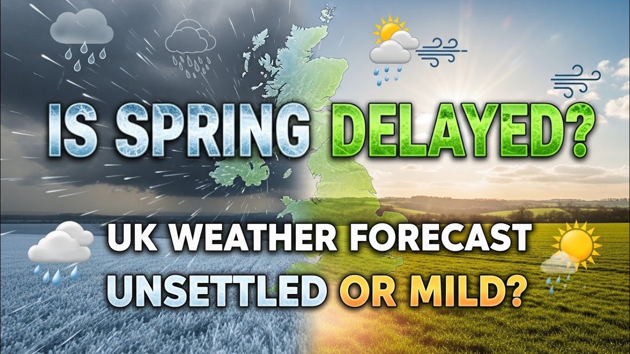 Is Spring Delayed? UK Long-Range Forecast: Unsettled Weather or Turning Milder?