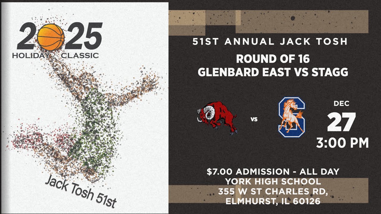 Glenbard East vs. Stagg Jack Tosh Holiday Classic Day 2 Championship Bracket