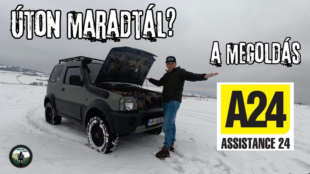 Mi történik ha lerobbansz a motoroddal vagy az autóddal? Útszéli asszisztencia A24 Assistance