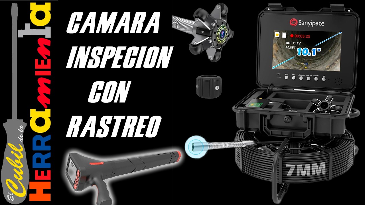 ¿Qué hay dentro de las tuberías? Cámara de inspección completa S840DSTM