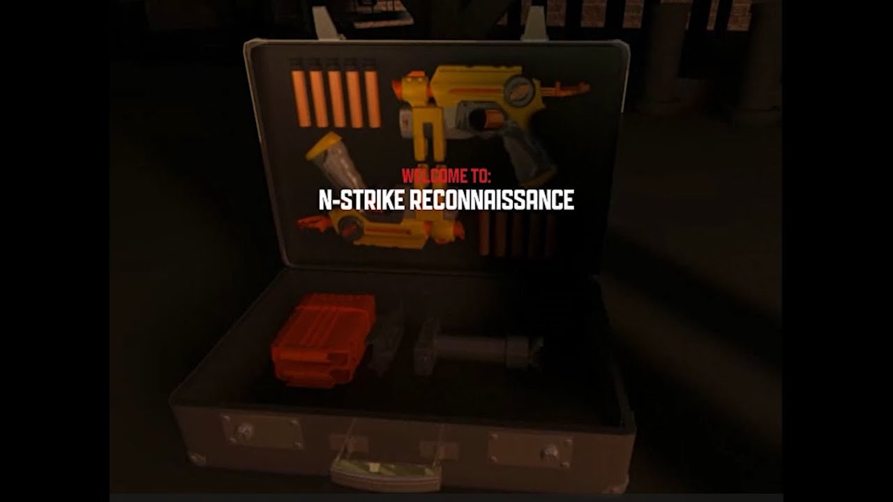 Nerf N Strike Reconnaissance (Nostalgia Gameplay)