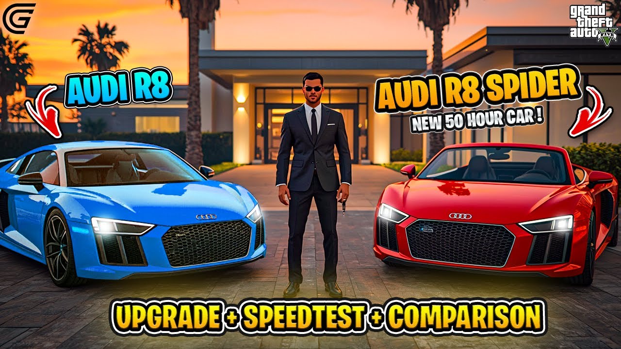 Is the New 50HR Car Better Than the OG Audi R8 in Grand RP? Full Comparison!