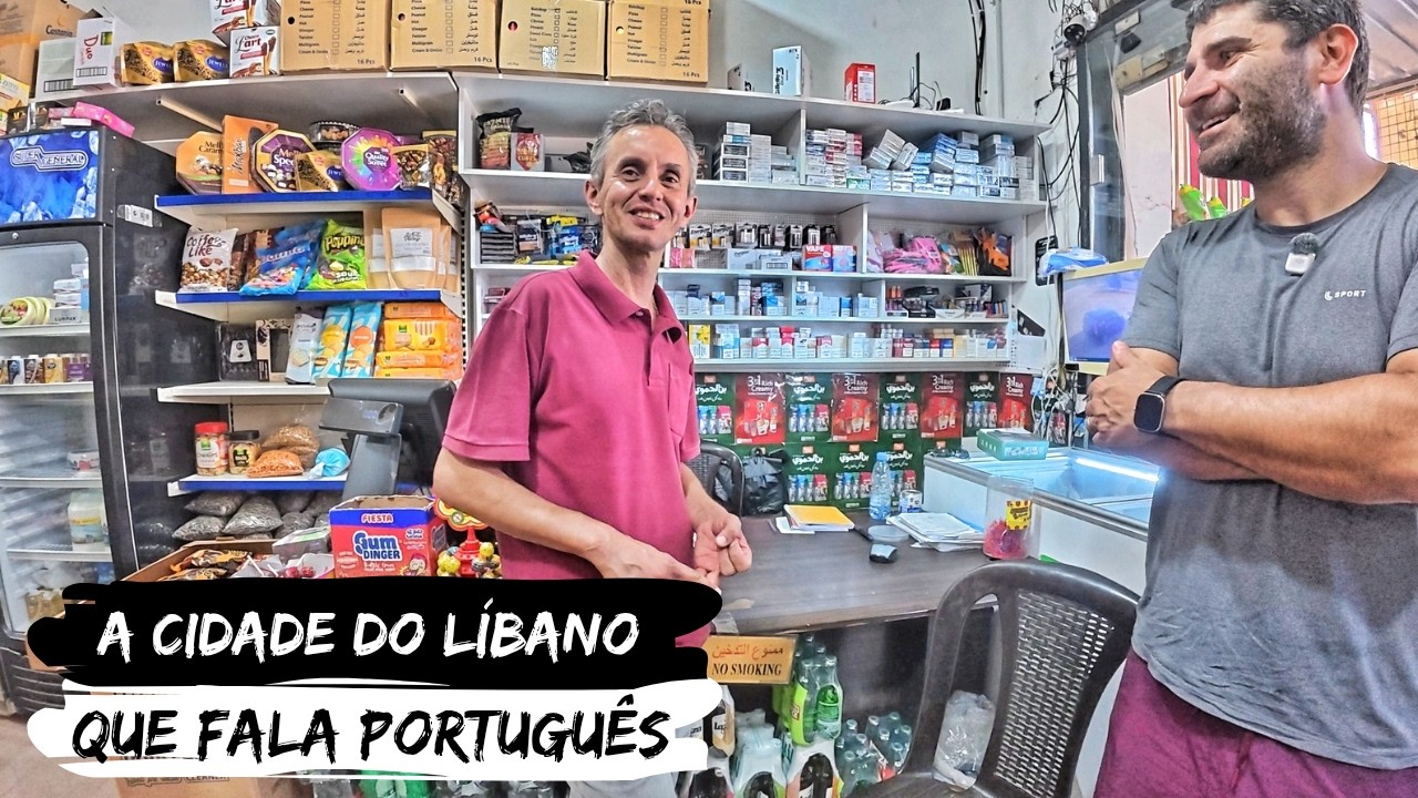 NESTA CIDADE DO L&Iacute;BANO TODOS FALAM PORTUGU&Ecirc;S