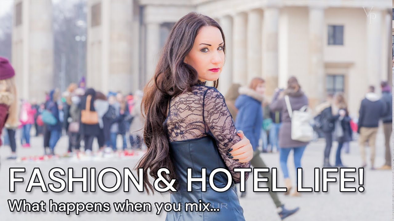 LEATHER DRESS or TIGHTS with blouse - Luxury Hotel Life in BERLIN