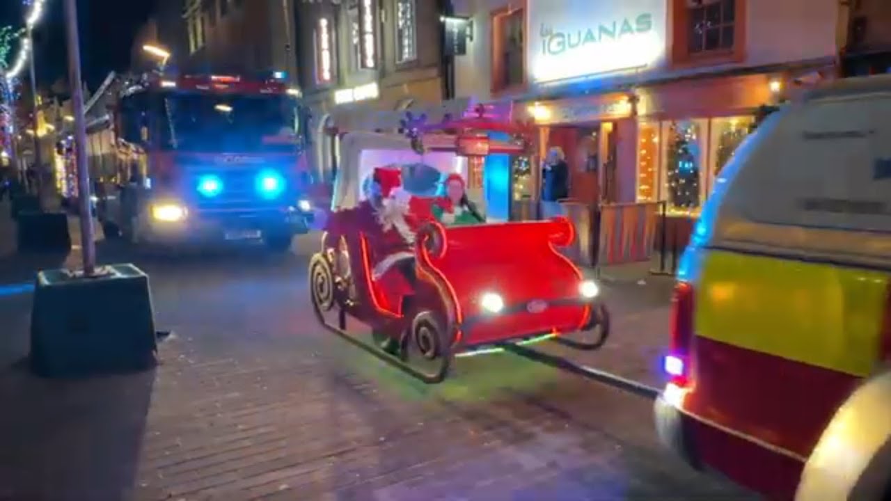 Santa Sleigh Run 2025 - Peterborough Volunteer Fire Brigade
