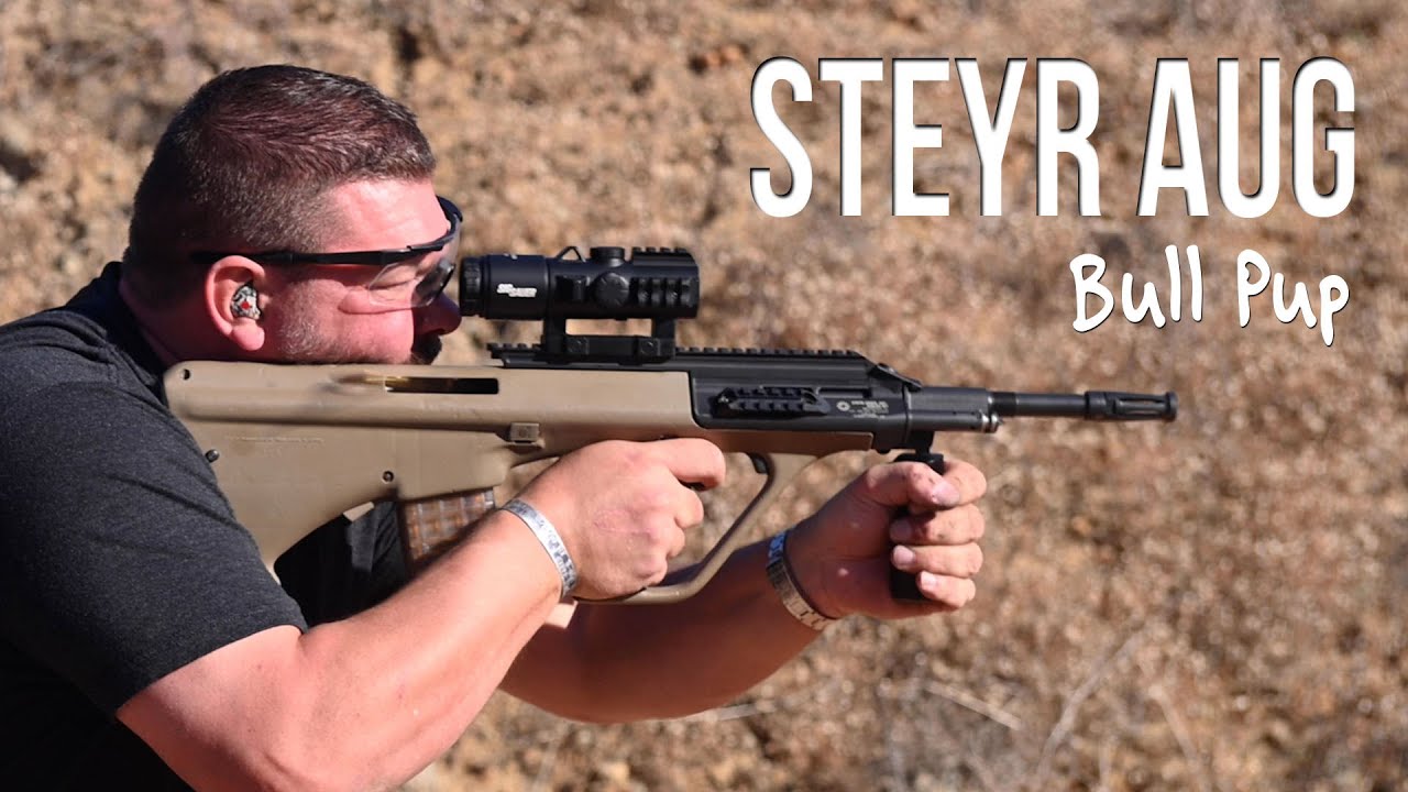 Steyr AUG machine gun