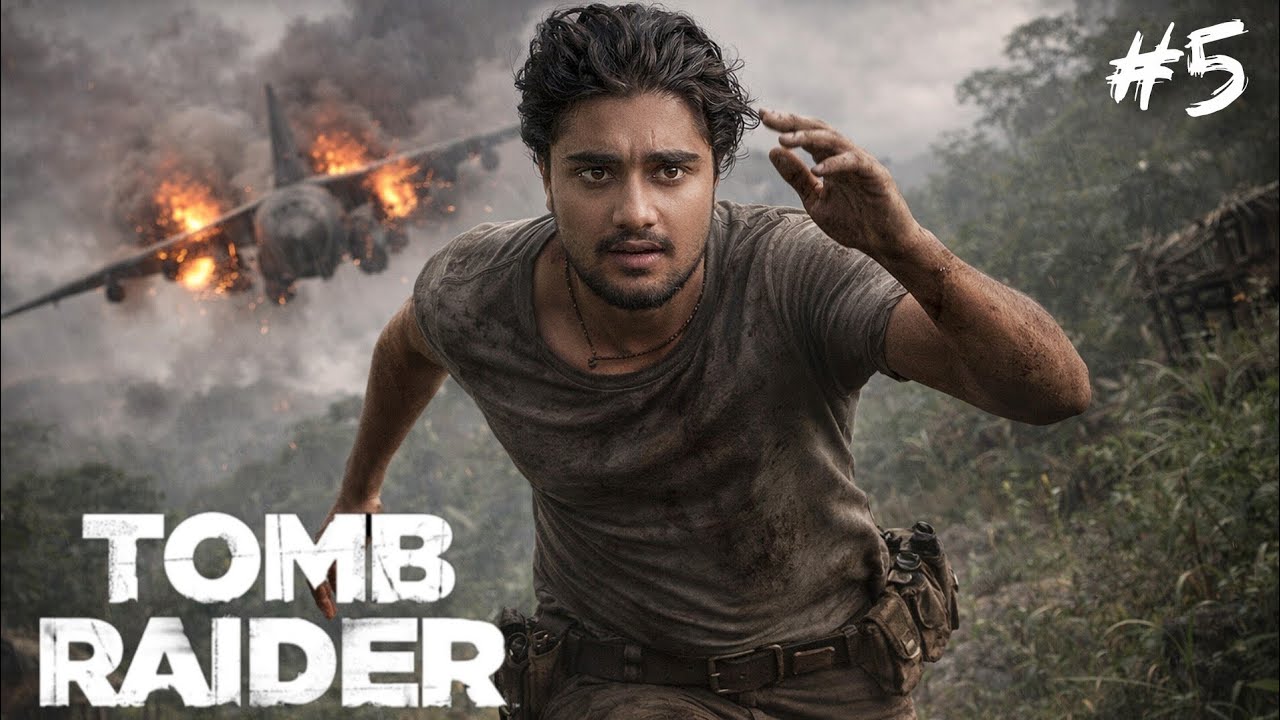 FOUND PILOT AFTER PLANE CRESH 😯 | TOMB RAIDER (PART 5)