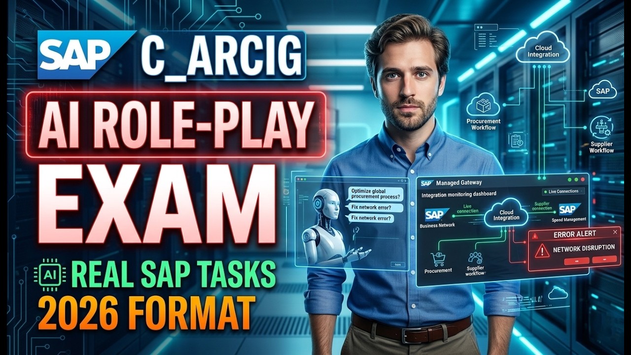 Pass SAP C_ARCIG Exam 2026 | SAP AI Role-Play Scenarios & Performance-Based Exam Prep