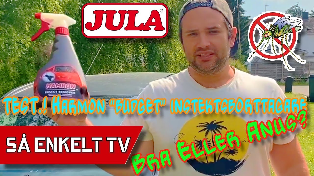 TEST: Julas märke Hamrons insektsborttagare