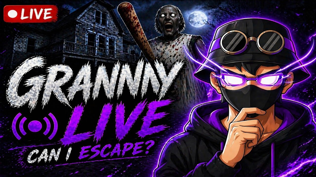 🔴 LIVE | Granny Night Escape Strategy 🌙 Long Horror Survival Gameplay