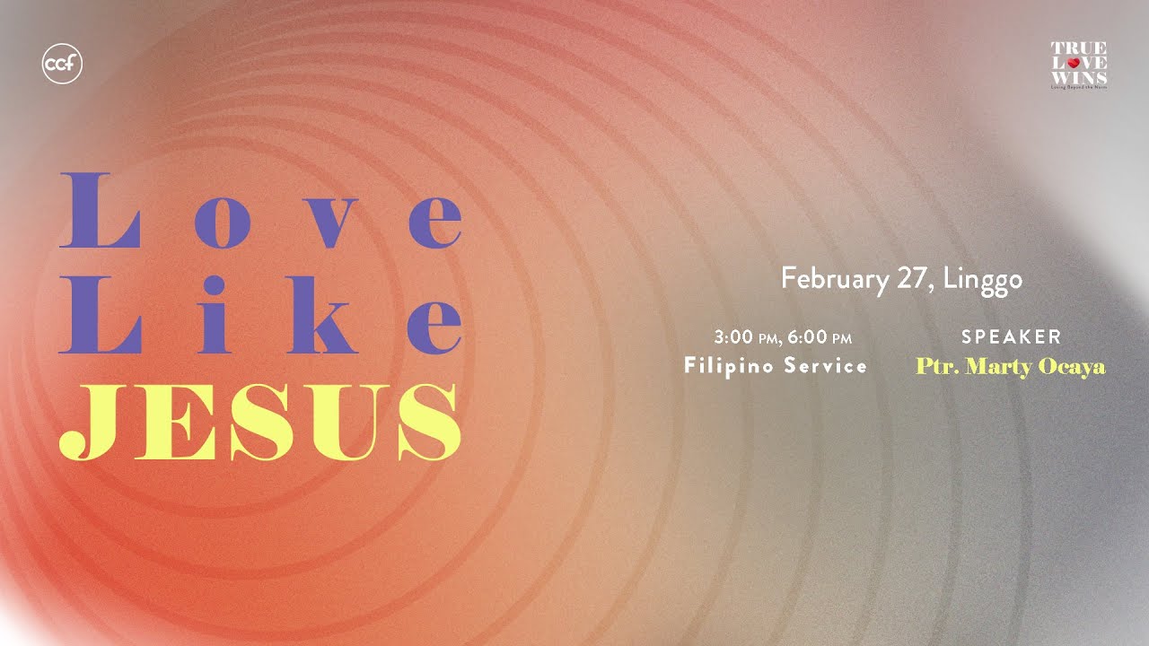 Love Like Jesus | Marty Ocaya