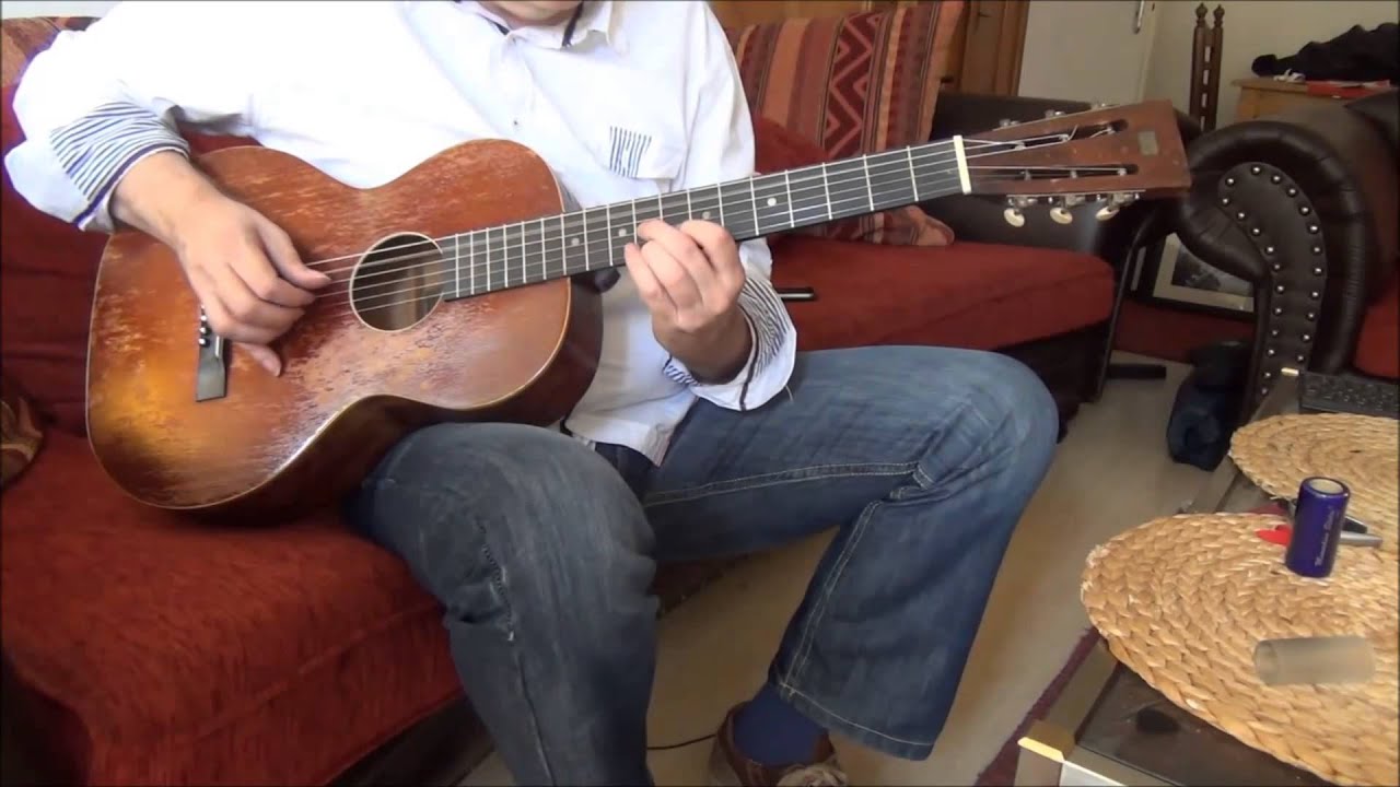 Perpetual Blues Machine (Keb' Mo) played on a 1920s FHCM guitar, made by Oscar Schmidt (Stella)