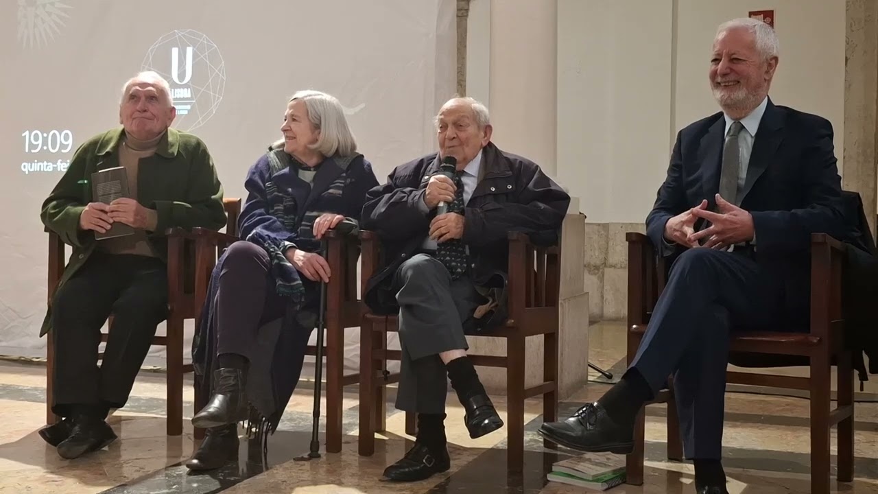 Galopim de Carvalho 3 livros no MNHNC Discurso do Professor