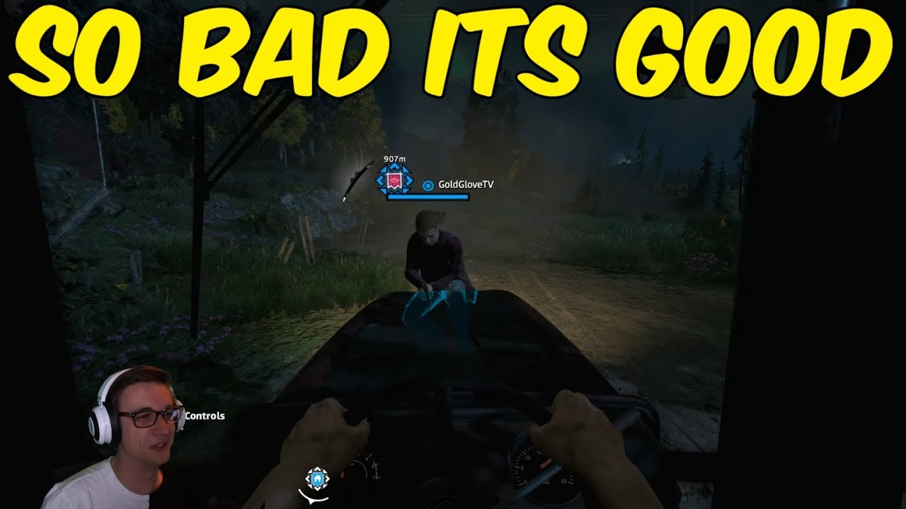 blind people can drive cars in Far Cry