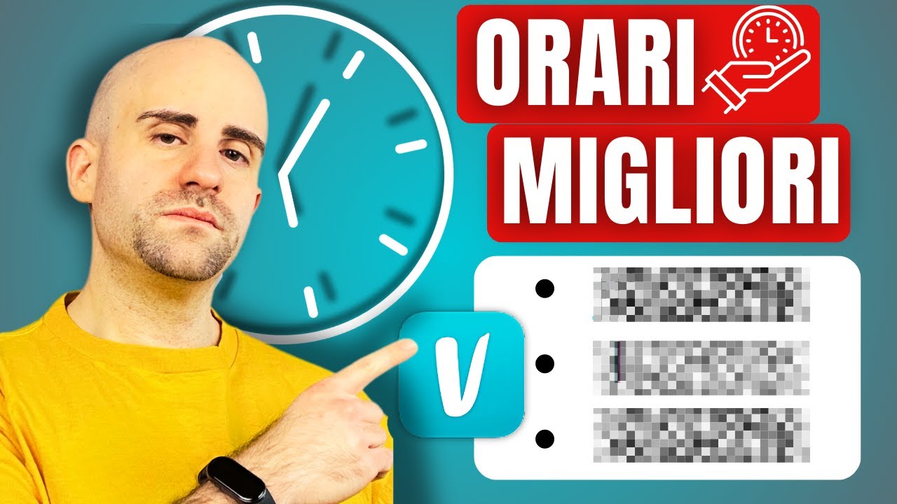 Come VENDERE di più su VINTED seguendo gli ORARI MIGLIORI per pubblicare