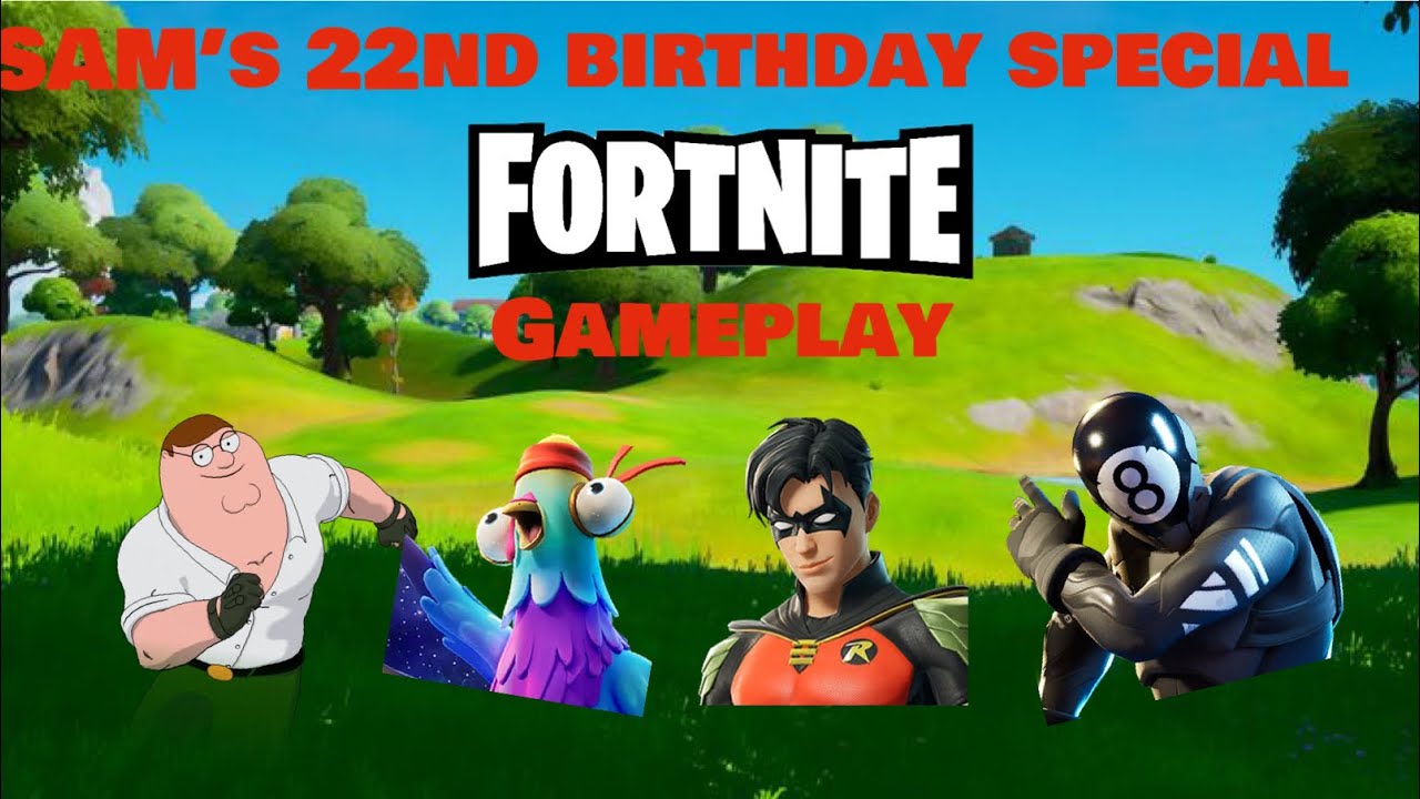 My 22nd birthday special Part 1 Fortnite gameplay ft. @pengyd769 @Baxter_MadScientist @jakethegerman7994