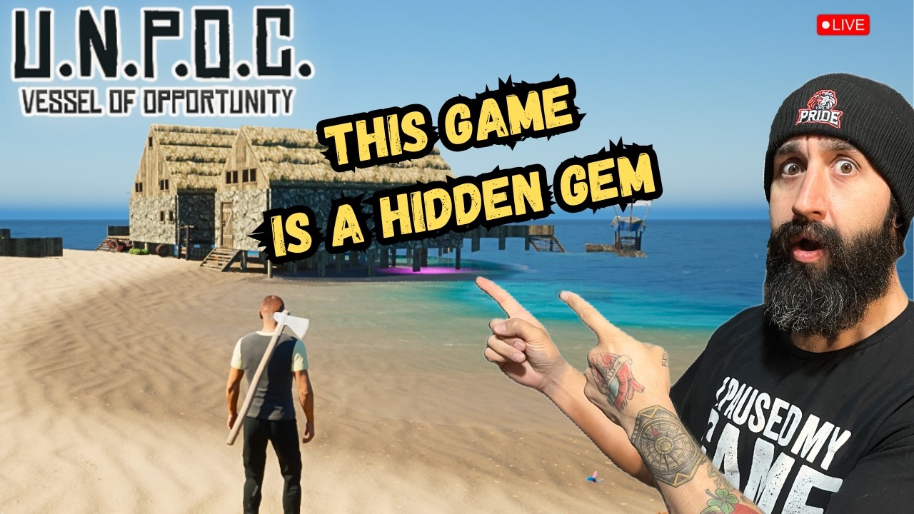 🔴 U.N.P.O.C. – A Unique Survival Base Building & Puzzle Adventure - Plus Steam Key Giveaway