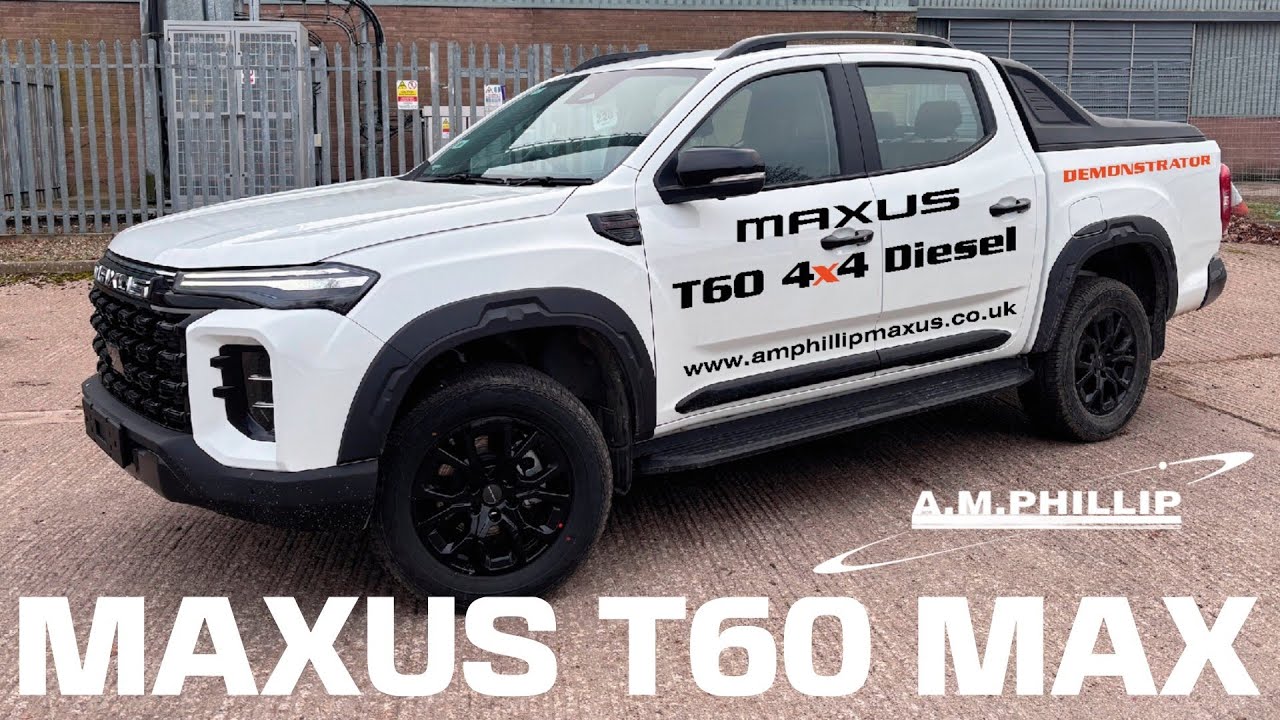 AM Phillip Maxus - Introducing the new diesel Maxus T60 MAX 4x4 D20 Pickup