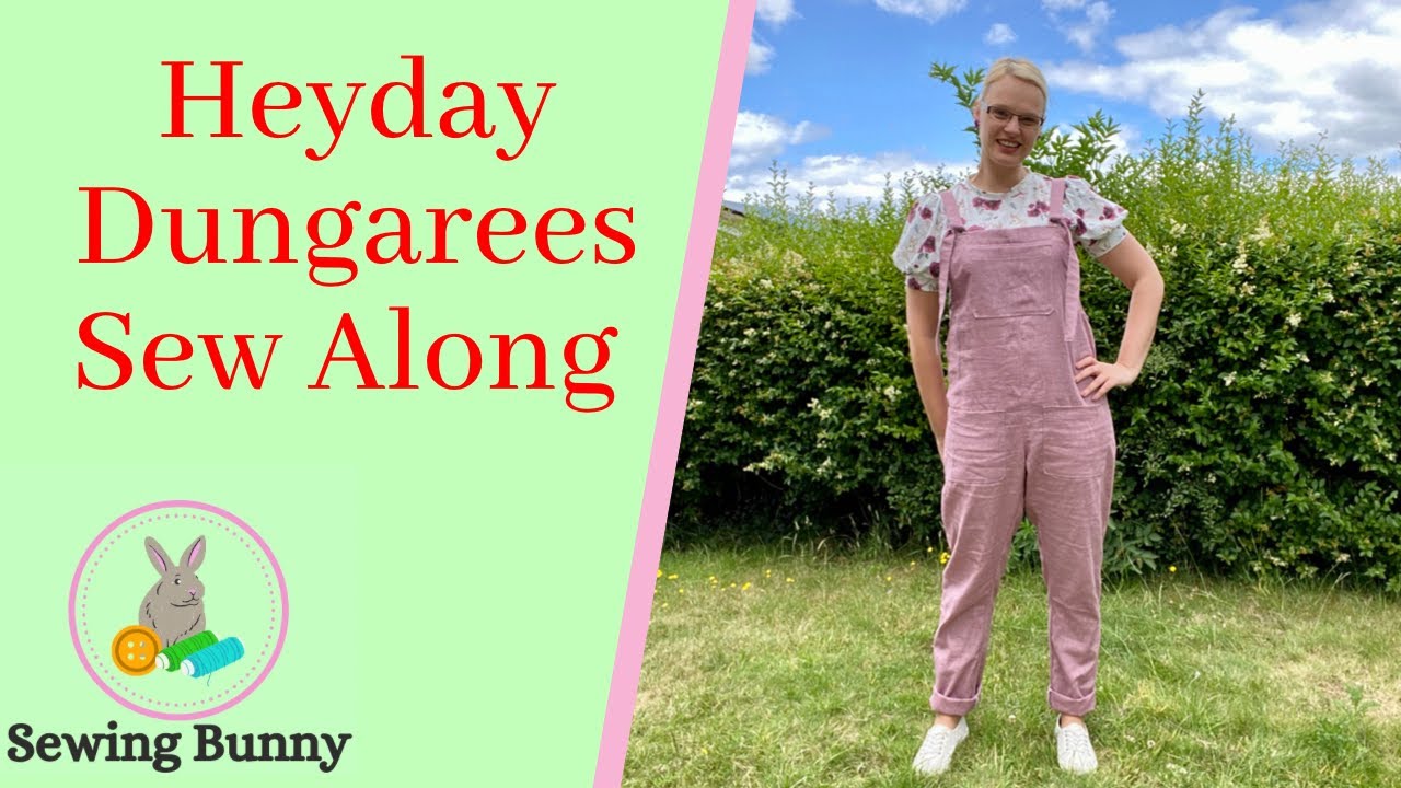 Heyday Dungarees by Waves and Wild Sew Along