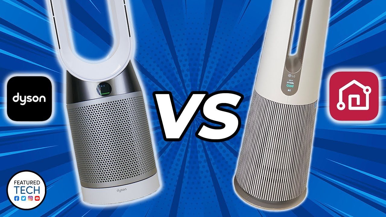 LG PuriCare AeroTower Fan vs Dyson TP04 Purifying Fan | Featured Tech (2022)
