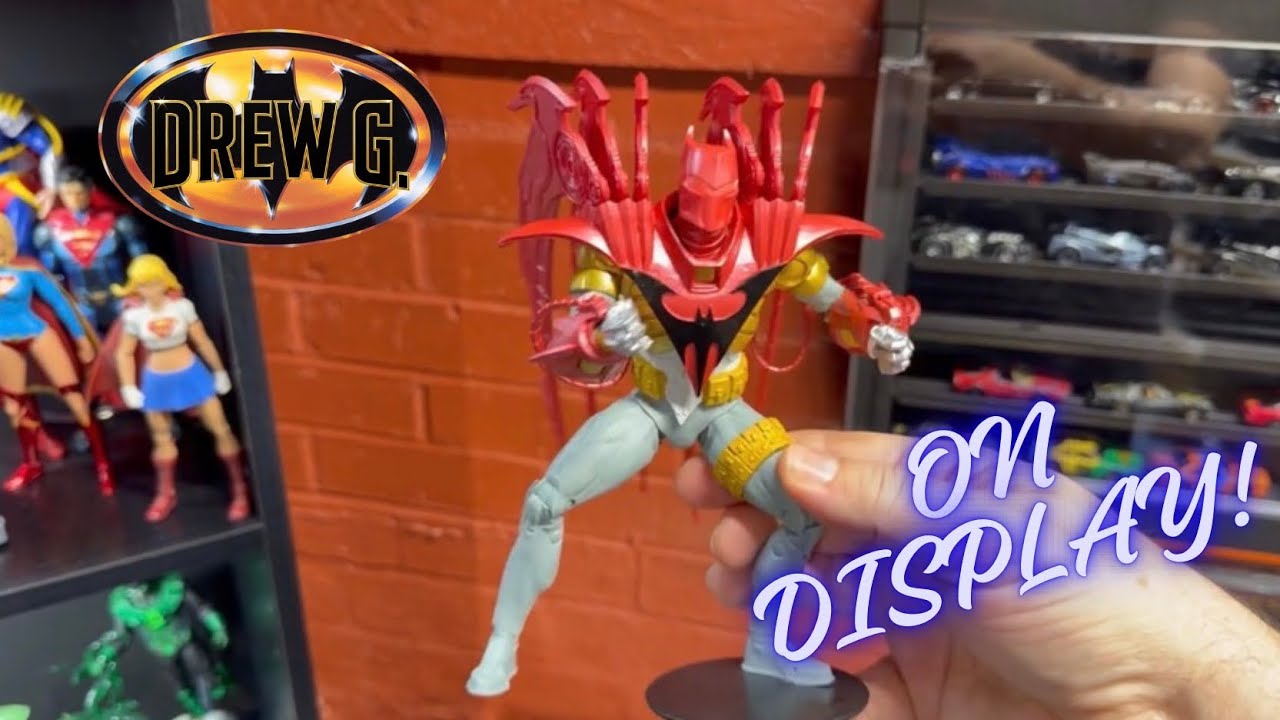 On Display! Mcfarlane Toys Azrael Knightsend Batman Armor
