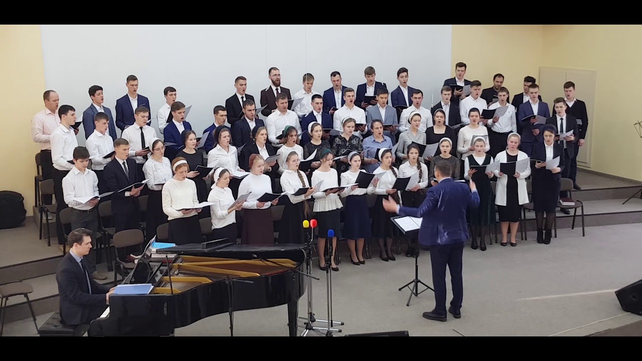 8 псалом, пение хора. Регентские курсы 2021
