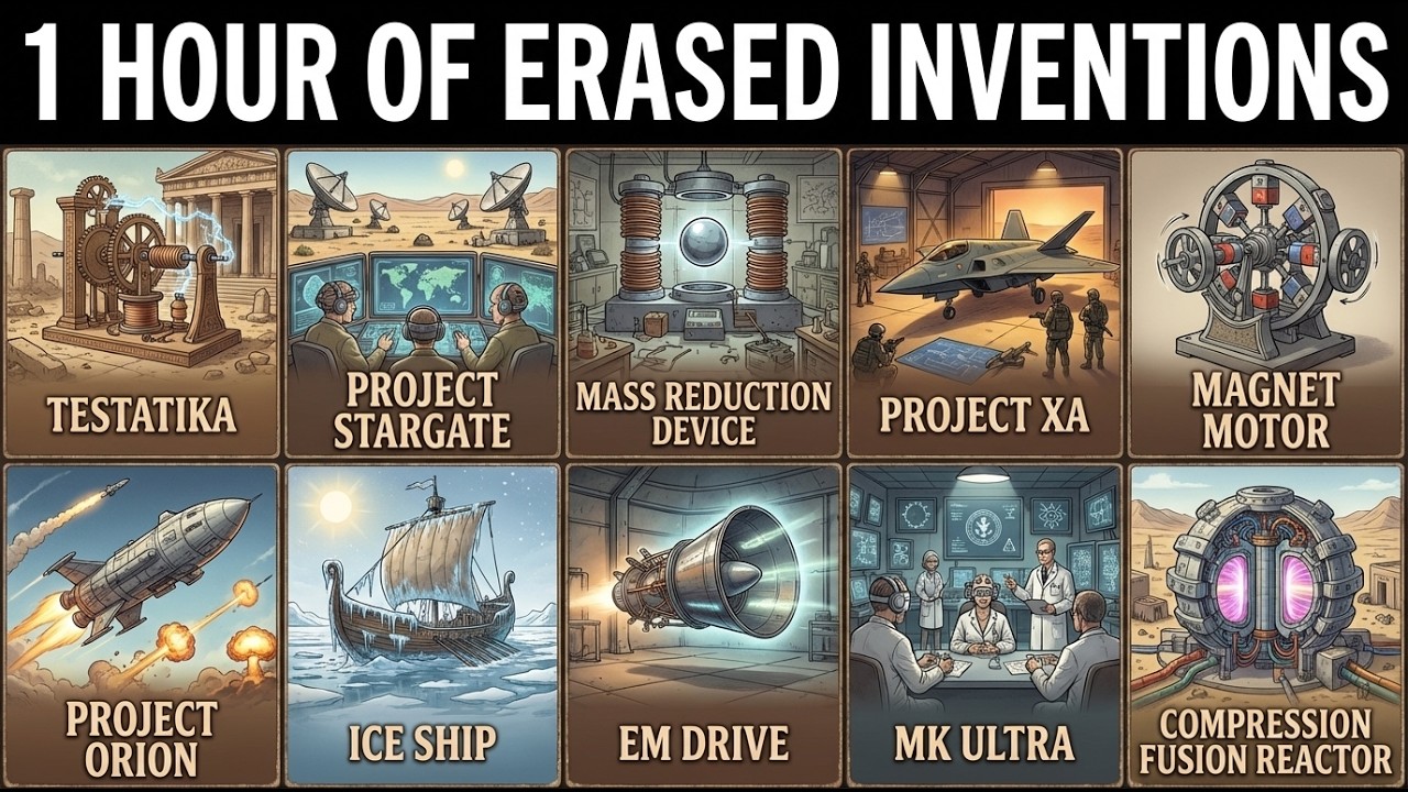 1 Hour of Impossible Inventions That Were Erased From History