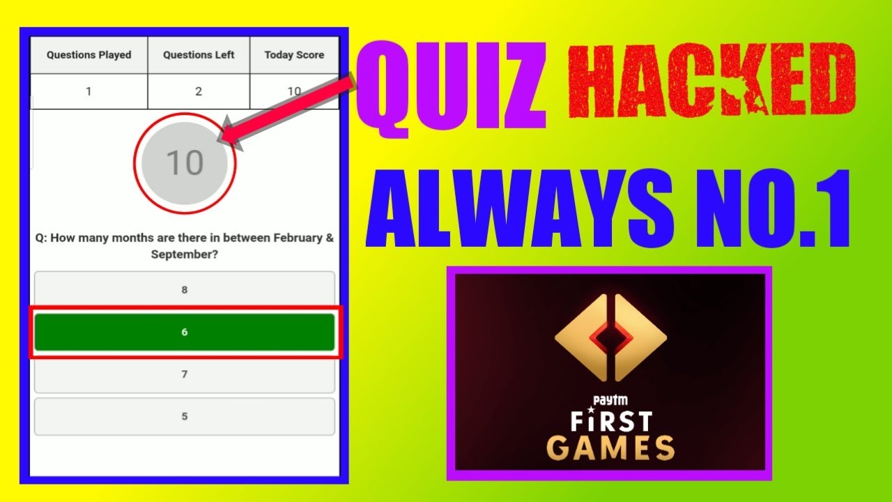 Paytm first game quiz hack in hindi | entertainment and tech knowledge