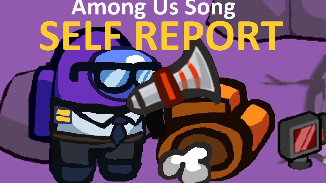 Among us song: Self Report (By @GatoPaint)