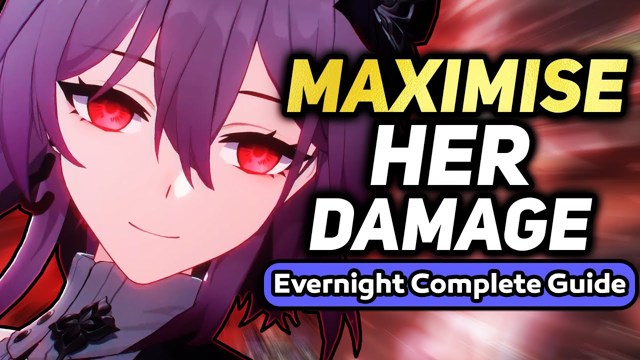 The Best Evernight Build Guide to Dealing INSANE Damage | Evernight Build, Teams, Light Cones, etc