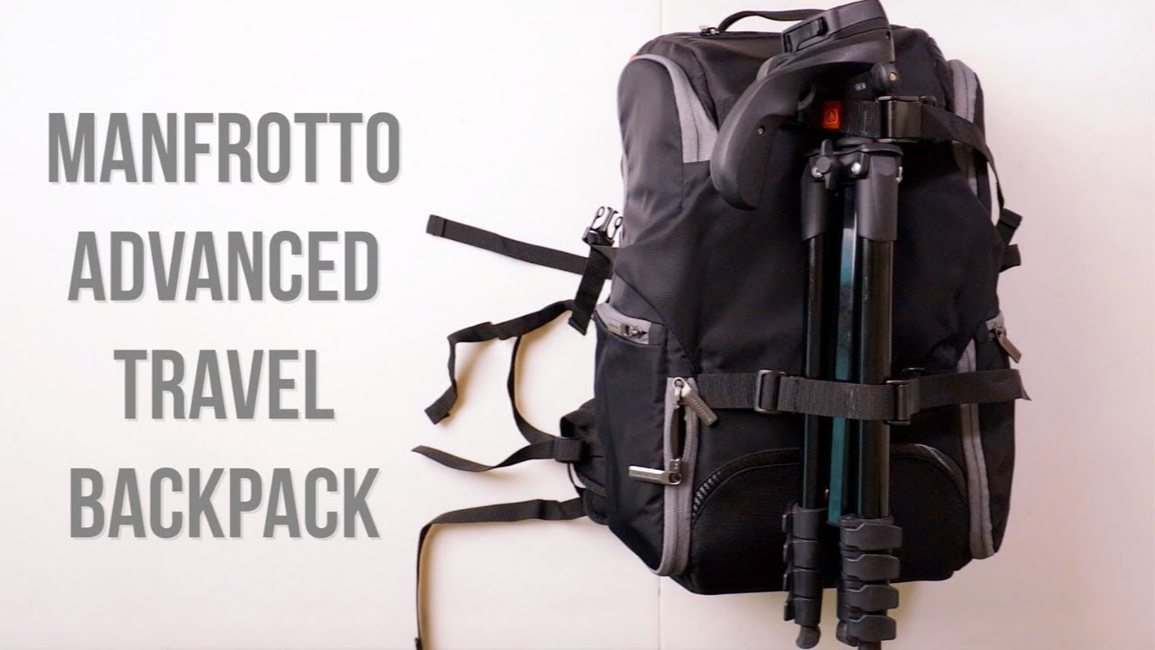 Manfrotto Advanced Travel Backpack (BUDGET TRAVEL CAMERA BAG)