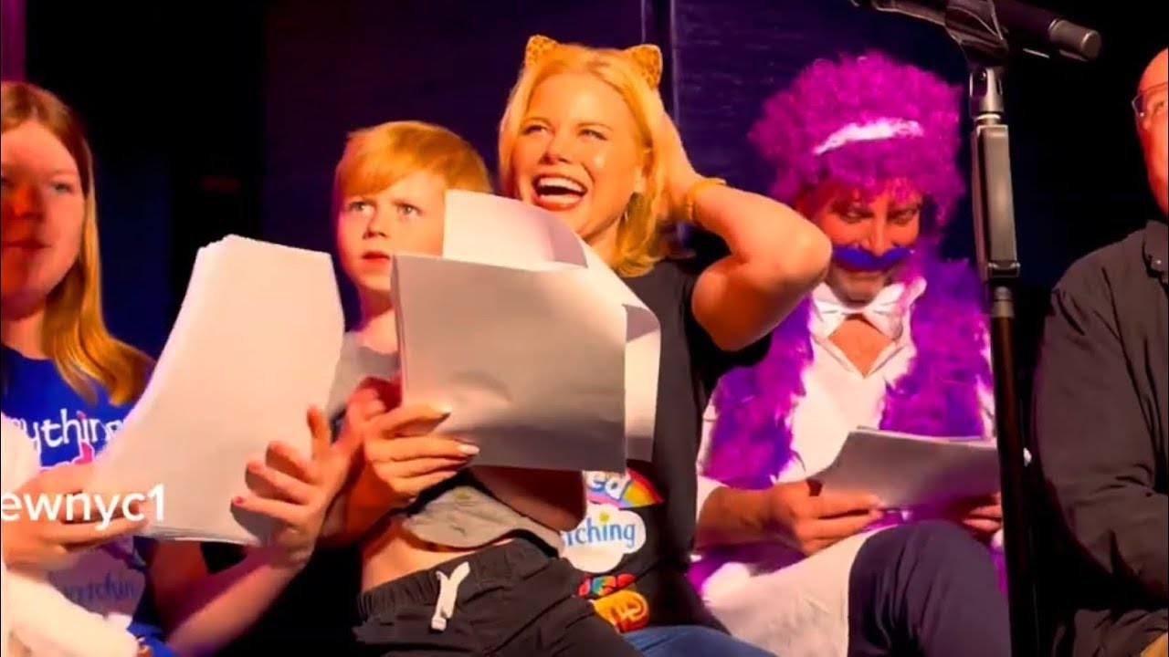 Saturday Cartoons LIVE 🎬 Broadway Icons Megan Hilty, Eden Espinosa & Carly Hughes #NYC