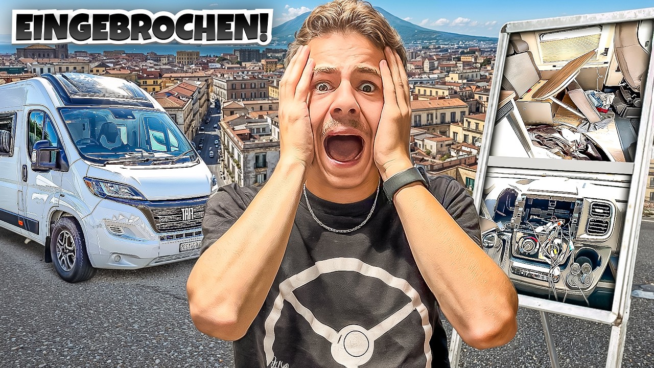 Camper aufgebrochen in Italien 😱💔 | Unser Roadtrip 🇮🇹