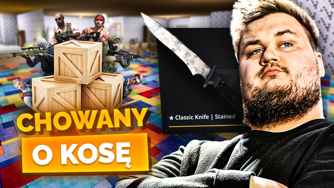 SIADŁA MI PSYCHA! - CHOWANY Z WIDZAMI O KOSĘ w CS:GO!