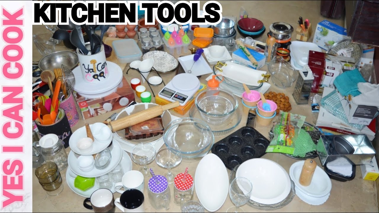 Yes I Can Cook's Kitchen Tools, Products & Crockery