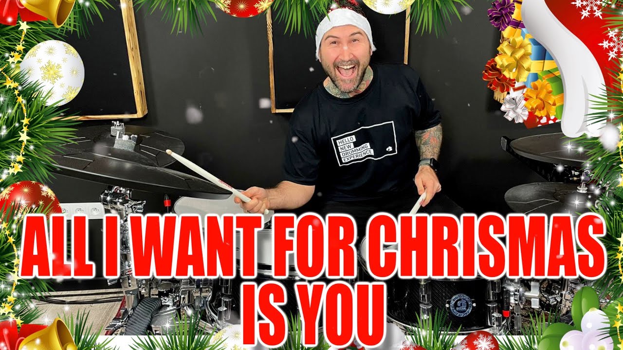 Mariah Carey - All I Want for Christmas Is You - DRUM COVER