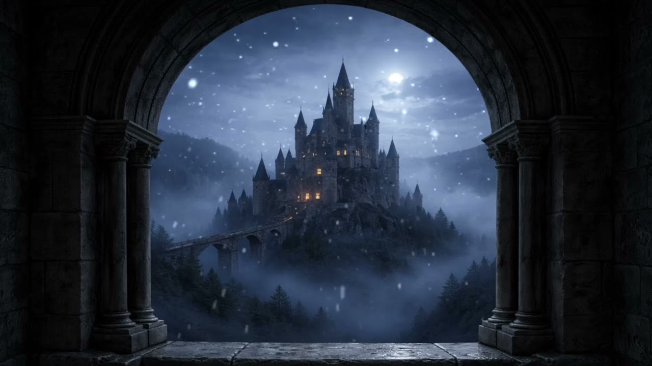 Dark Castle Ambient - Medieval Night Music for Study, Sleep & Focus (2 hours) 