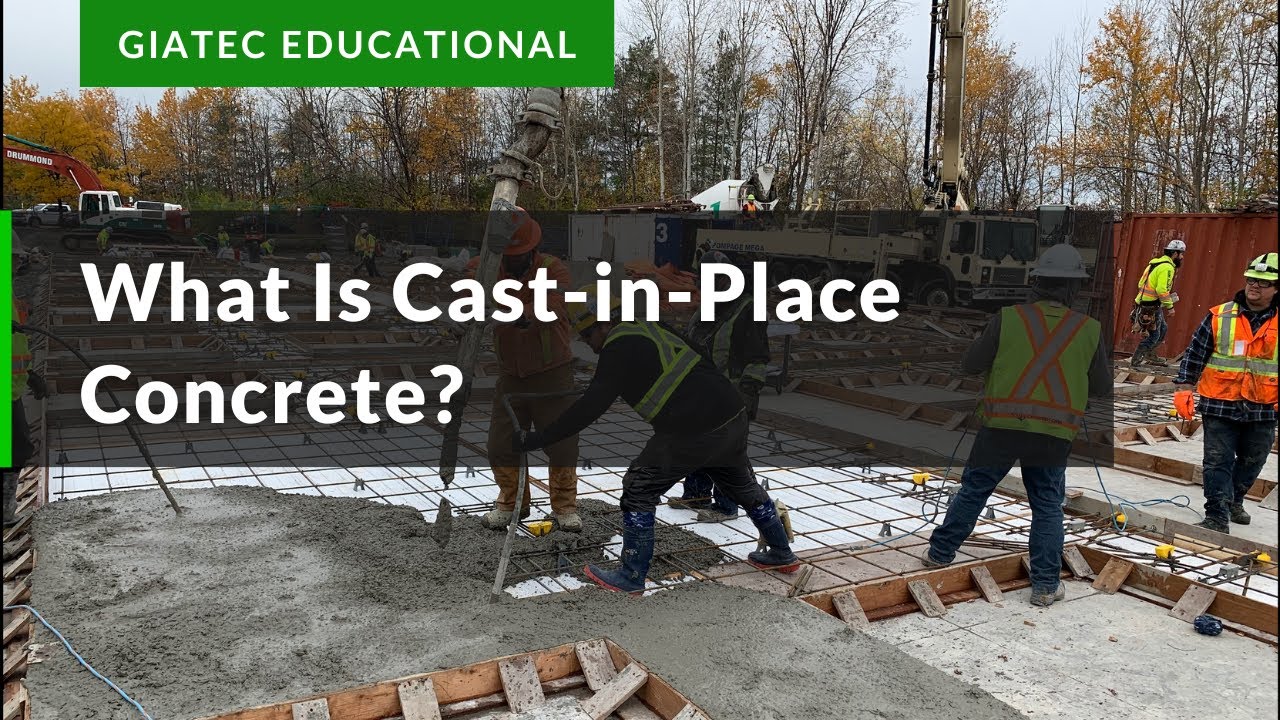 What Is Cast-in-Place Concrete?