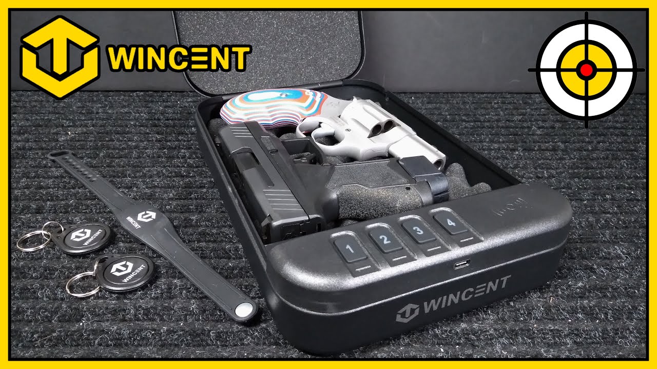 Wincent RSzero RFID Portable Gun Safe, Unboxing & Review!