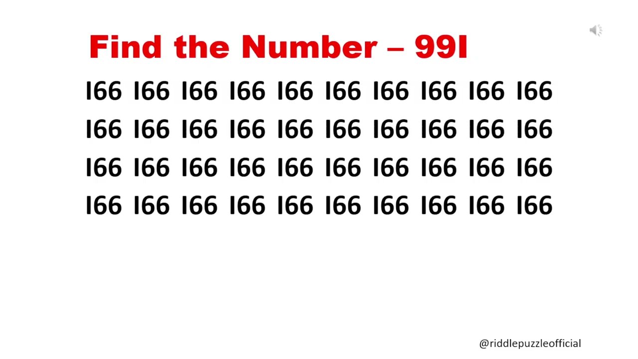Find Number 99I , Test Your Brain, Focus Your Mind, Number Challenge #trending #viralvideos