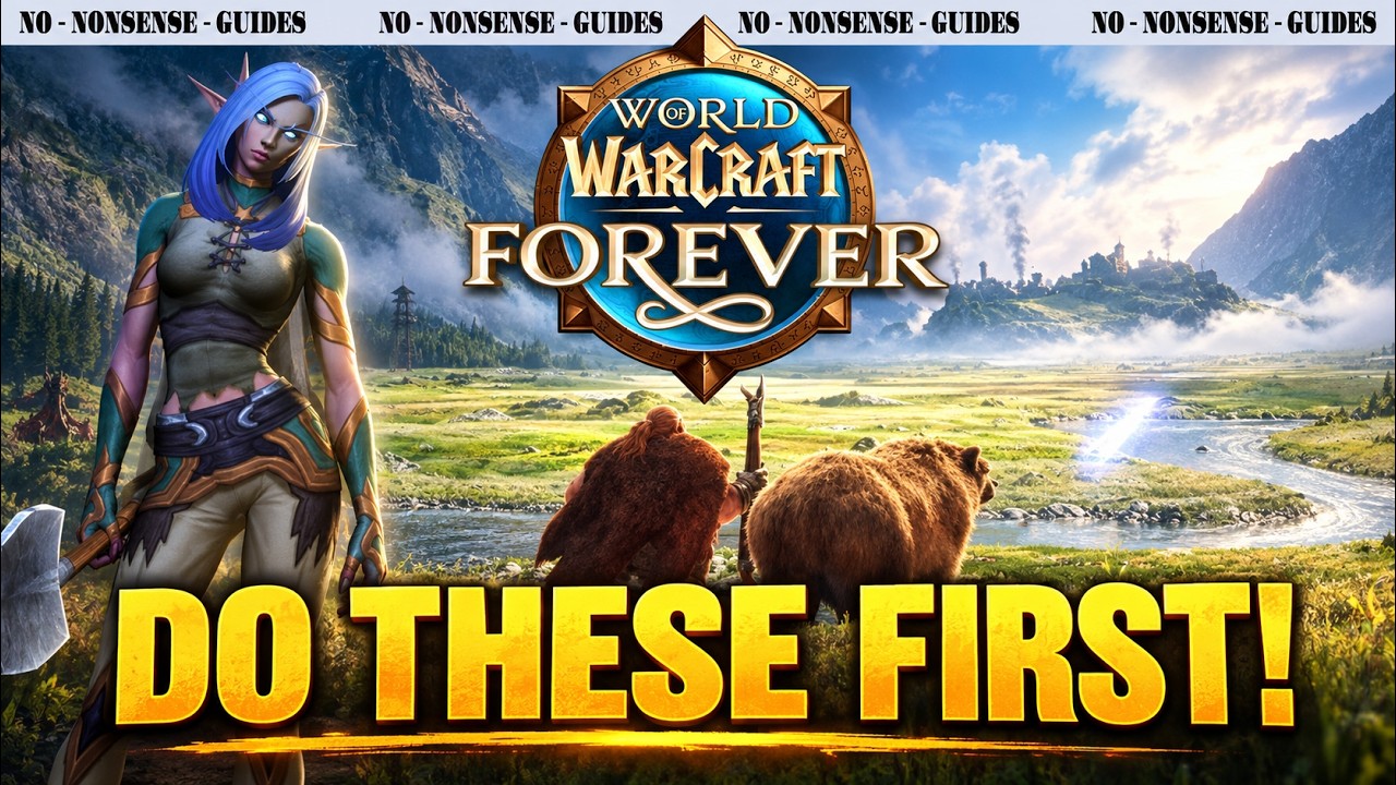 10 вещей, которые нужно сделать В ПЕРВУЮ ОЧЕРЕДЬ в WoW Forever! &mdash; Гайд без воды &mdash; World of Warcra...