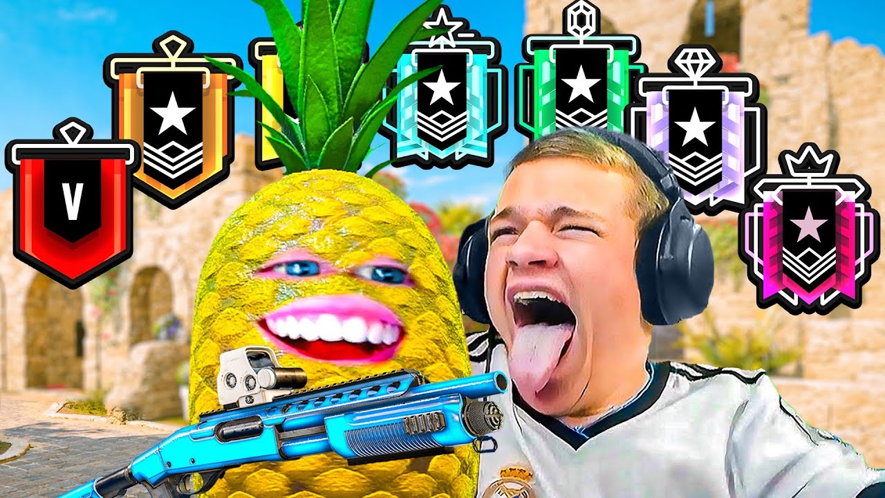 SirPineapple & Jynxzi 2v2 EVERY RANK (I CARRIED)