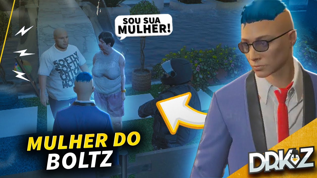 A MULHER DO BOLTZ! - GTA V RP CIDADE ALTA l MELHORES MOMENTOS!