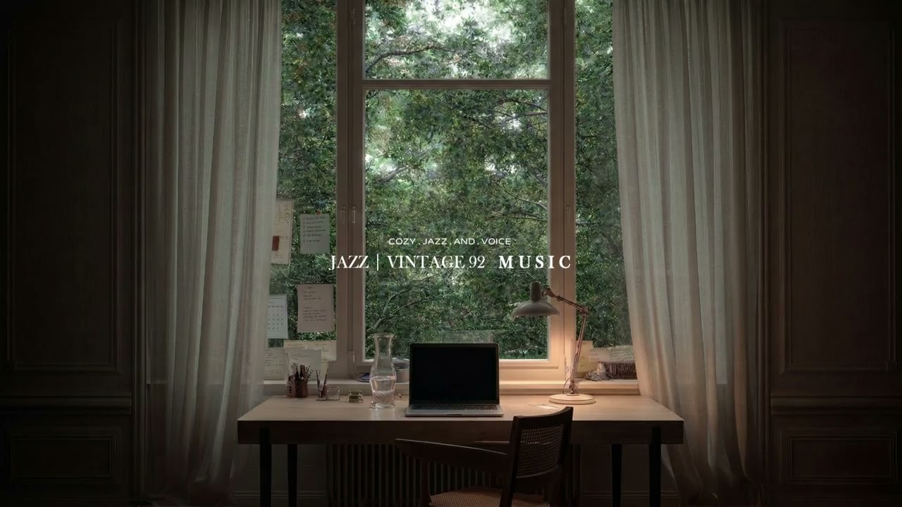 [playlist] Зелёные листья за шторами, тихая мастерская | JazzVintage92 · Cozy Notes