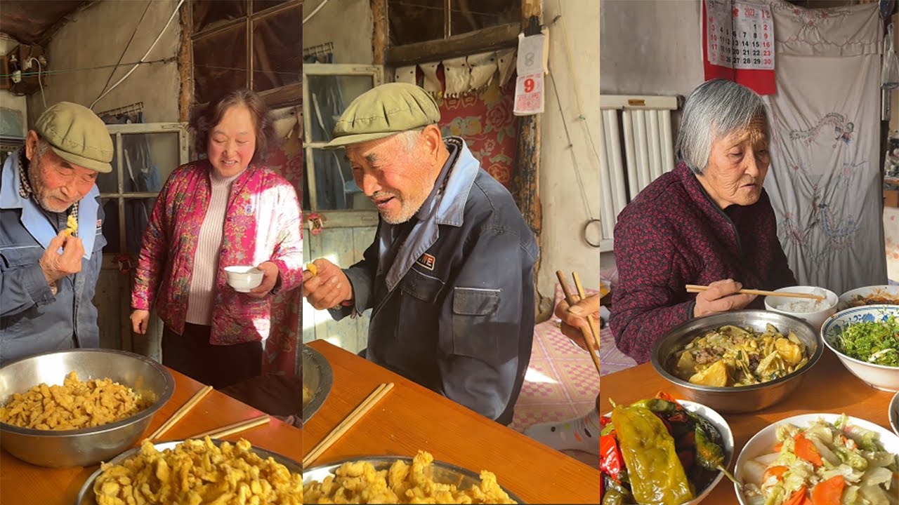 【八零徐姥姥】徐姥姥的農村美食影片合集，農業活動中的別樣精彩#美食做法 #美食分享 #美食 #food #搞笑 #农村生活