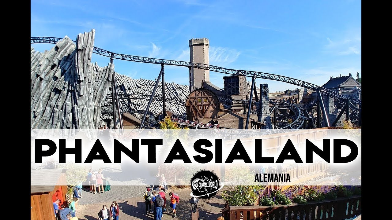 Visitamos Phantasialand | Colonia, Alemania | Vlog 1080 HD