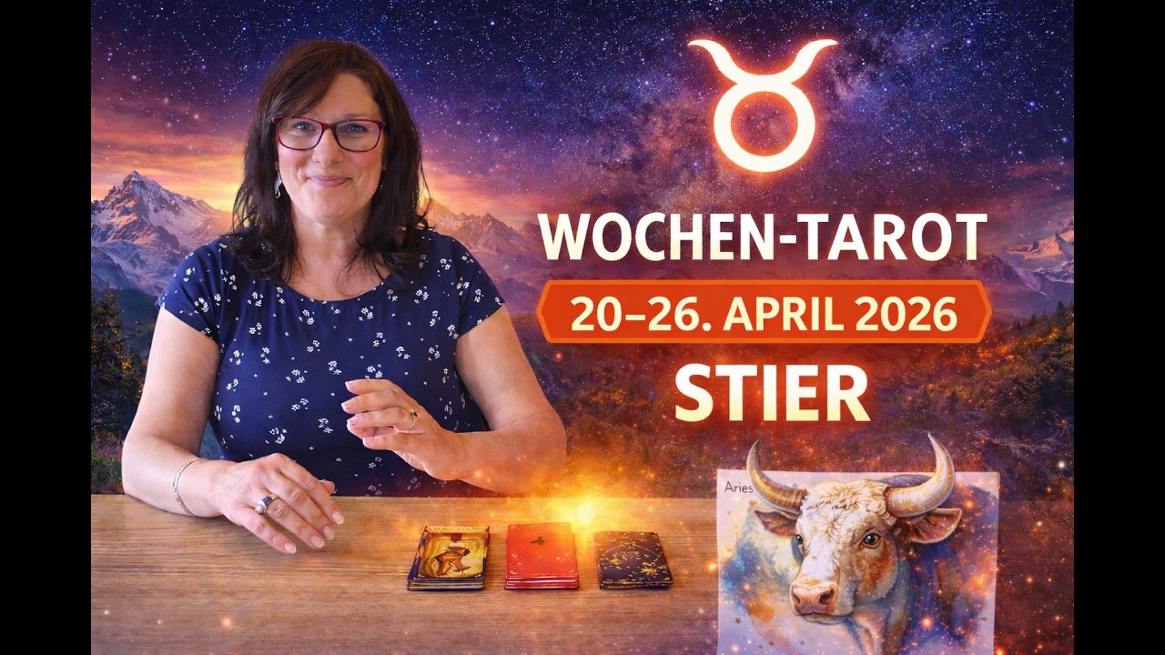 Tarot ♉️ Stier ♉️ 20-26.04.2026